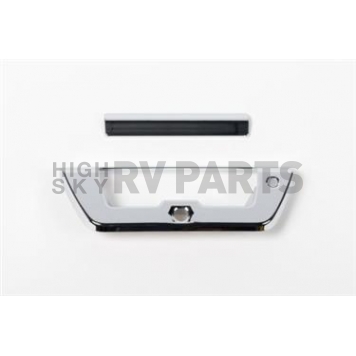 Putco Tailgate Handle Cover - ABS Plastic Silver - 401079