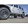 N-Fab Rocker Panel Guard - Black Round Tube Cab Length Textured Powder Coated Steel Single - J184RKRS4