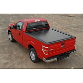 Pace Edwards Tonneau Cover Hard Manual Retractable Black Powder Coated Aluminum - FMC0303