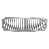 ProEFX Grille - Vertical Bar Silver ABS Plastic - EFX3539V