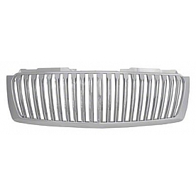 ProEFX Grille - Vertical Bar Silver ABS Plastic - EFX3539V