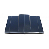 ProEFX Hood - Standard Straight Cowl Electro Deposit Primer (EDP) Steel Black - EFXC1081V1