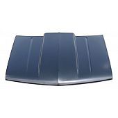 ProEFX Hood - Straight Cowl Electro Deposit Primer (EDP) Steel Black - EFXC1088V1
