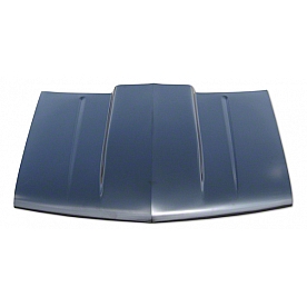 ProEFX Hood - Straight Cowl Electro Deposit Primer (EDP) Steel Black - EFXC1088V1