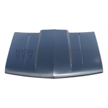 ProEFX Hood - Straight Cowl Electro Deposit Primer (EDP) Steel Black - EFXC1088V1