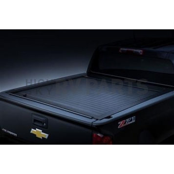 Pace Edwards Tonneau Cover Hard Manual Retractable Black Matte ArmorTek Coated Aluminum - JRDA24A55