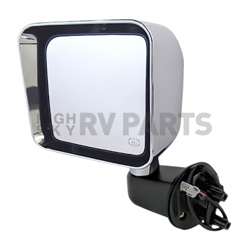 ProEFX Exterior Mirror Electric Rectangular Silver Cap Set Of 2 - EFXMRJPW11HEC