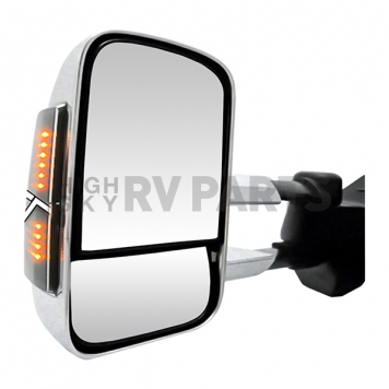 ProEFX Exterior Towing Mirror Manual Rectangular Set Of 2 - EFXMRSIL07MC-1