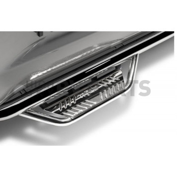 N-Fab Nerf Bar - Truck Wheel to Wheel Polished Stainless Steel Round - HPF17105CC-6-SS