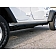 N-Fab Rocker Panel Guard - Black Round Tube Textured Powder Coated Steel Single - J074RKR