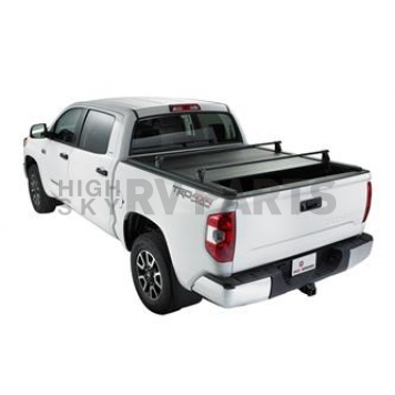 Pace Edwards Tonneau Cover Hard Manual Retractable Black Matte Powder Coated ArmorTek Vinyl Over Aluminum - KRDA25A56