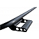 N-Fab Rocker Panel Guard - Black Round Tube Powder Coated Steel Single - J182RKR