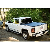 Pace Edwards Tonneau Cover Hard Manual Retractable Black Matte Powder Coated ArmorTek Vinyl Over Aluminum - KRFA31A62