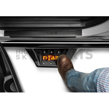 N-Fab Nerf Bar 3 Inch Steel Round - NDD1980CC-2