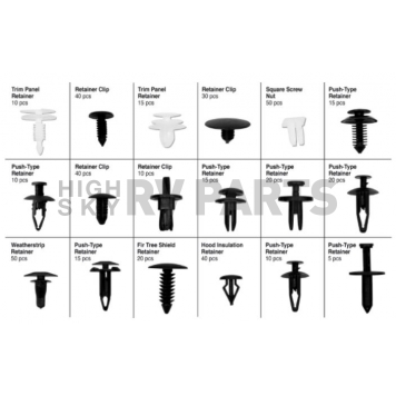 Performance Tool Body Hardware Assortment W5241-1