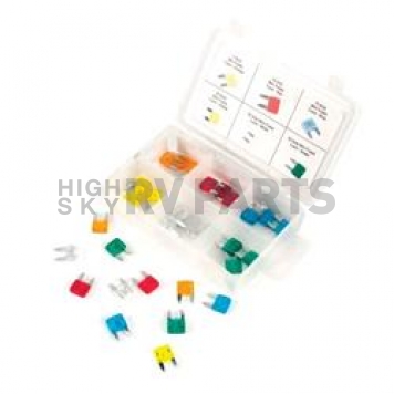 Performance Tool Mini Blade Fuse Assortment 30 Pieces - W5371