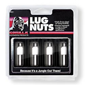 Gorilla Lug Nut 14x1.5 Chrome Plated Pack Of 4 - 75147