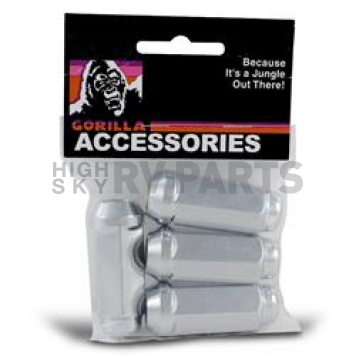 Gorilla Lug Nut 9/16x18 Chrome Plated Pack Of 4 - 76197XLB