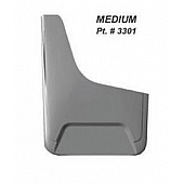 Road Sport/ PowerFlow Mud Flap - OE-Approved Black Set Of 2 - 3301