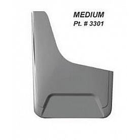 Road Sport/ PowerFlow Mud Flap - OE-Approved Black Set Of 2 - 3301