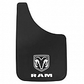 Plasticolor Mud Flap Fiberglass Reinforced Set Of 2 - 000490R01
