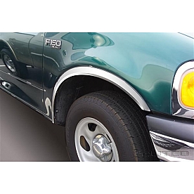 Putco Fender Trim - Full Wheel Well Stainless Steel Polished - 97214