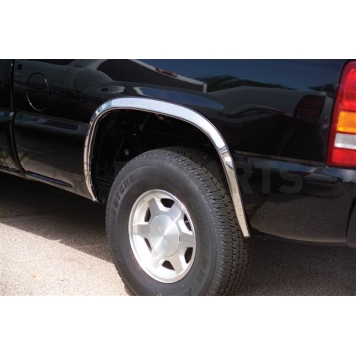 Putco Fender Trim - Full Wheel Well Stainless Steel Polished - 97217