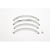 Putco Fender Trim - Full Wheel Well Stainless Steel Polished - 97291