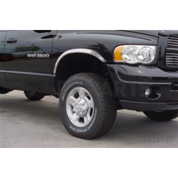Putco Fender Trim - Half Wheel Well Stainless Steel Polished - 97302