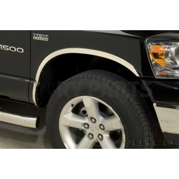 Putco Fender Trim - 3/4 Wheel Well Stainless Steel Polished - 97309