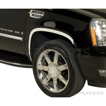 Putco Fender Trim - 3/4 Wheel Well Stainless Steel Polished - 97321