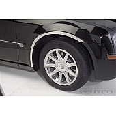 Putco Fender Trim - 3/4 Wheel Well Stainless Steel Polished - 97333