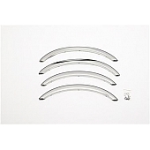 Putco Fender Trim - Half Wheel Well Stainless Steel Polished - 97405