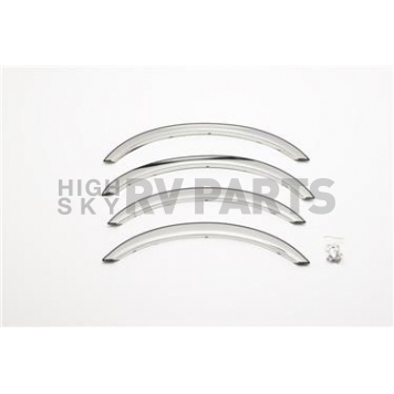 Putco Fender Trim - Half Wheel Well Stainless Steel Polished - 97405