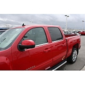 Putco Window Trim - Chrome Plated Stainless Steel Silver - 97503