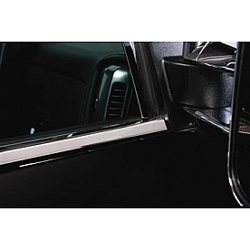 Putco Window Trim - Chrome Plated ABS Plastic Silver - 97509