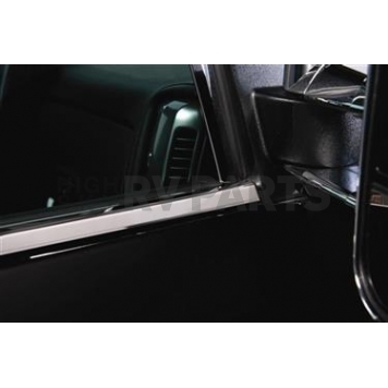 Putco Window Trim - Chrome Plated ABS Plastic Silver - 97509