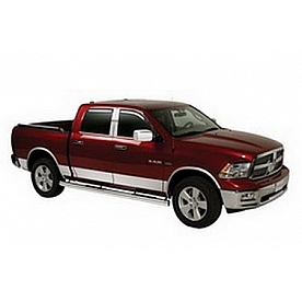 Putco Rocker Panel Molding - Polished Stainless Steel Silver Set of 10 - 9751218