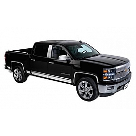 Putco Rocker Panel Molding - Polished Stainless Steel Silver - 9751222