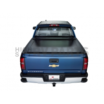 Pace Edwards Tonneau Cover Hard Manual Retractable Black Powder Coated Aluminum - SMCA27A58-1