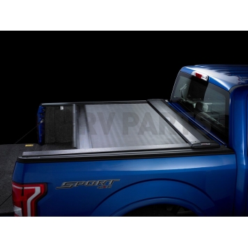 Pace Edwards Tonneau Cover Hard Manual Retractable Black Aluminum - SWCA27A58-1