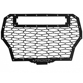 Rigid Lighting Grille Insert - Mesh  Black Powder Coated Stainless Steel - 41640