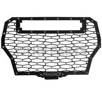 Rigid Lighting Grille Insert - Mesh  Black Powder Coated Stainless Steel - 41640
