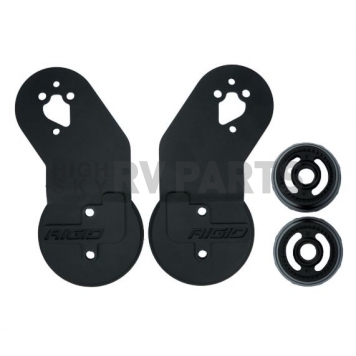 Rigid Lighting Exterior Mirror Bracket Stainless Steel Black - 41646