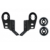 Rigid Lighting Exterior Mirror Bracket Stainless Steel Black - 41648