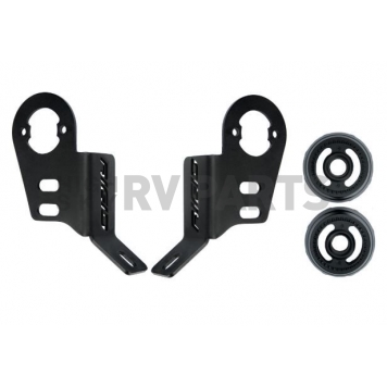Rigid Lighting Exterior Mirror Bracket Stainless Steel Black - 41648