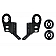Rigid Lighting Exterior Mirror Bracket Stainless Steel Black - 41648