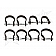 Rigid Lighting Light Bar Mounting Kit 43020
