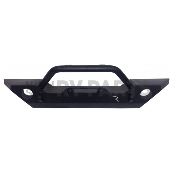 Rampage Bumper 1-Piece Design Steel Black - 99306