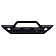 Rampage Bumper 1-Piece Design Steel Black - 99306